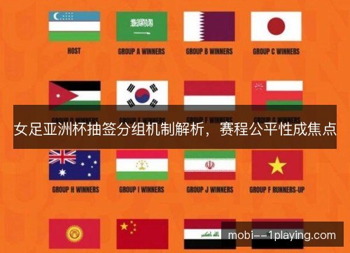 女足亚洲杯抽签分组机制解析,赛程公平性成焦点 女足亚洲杯抽签分组机制解析,赛程公平性成焦点